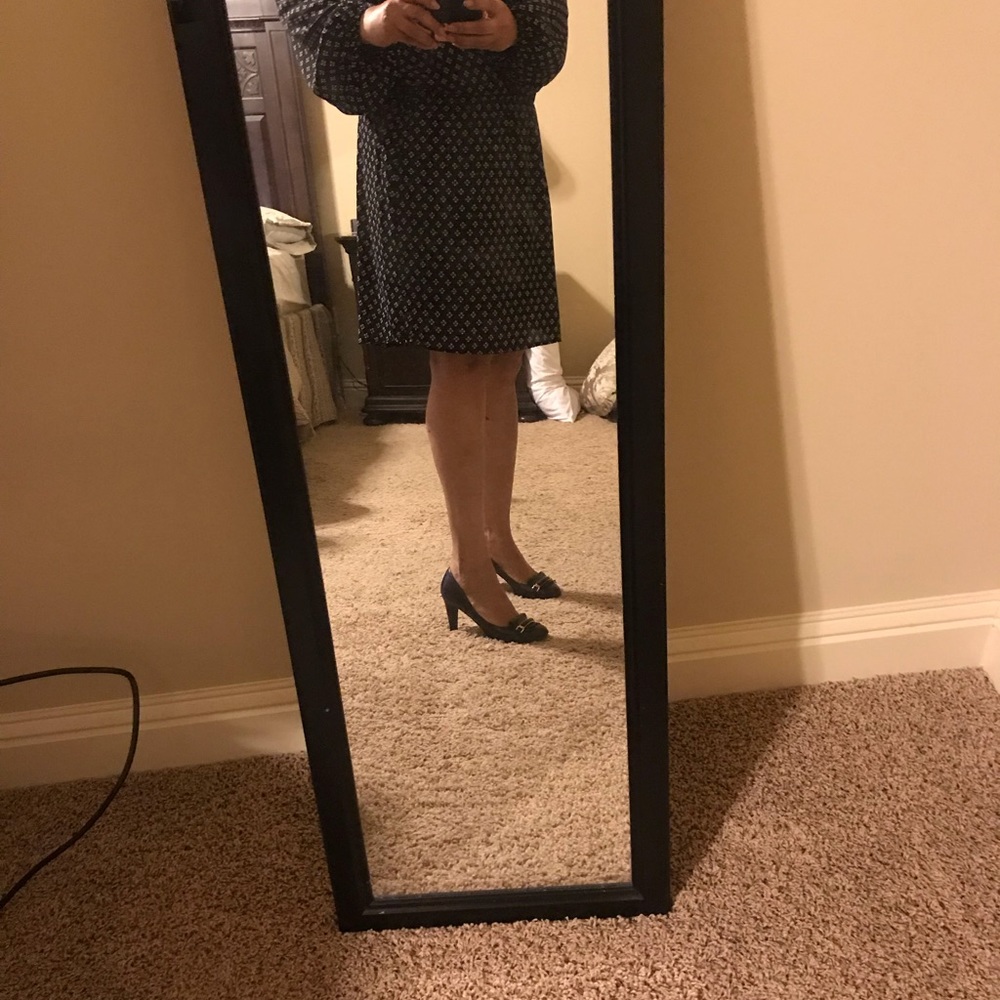 Black and white dress